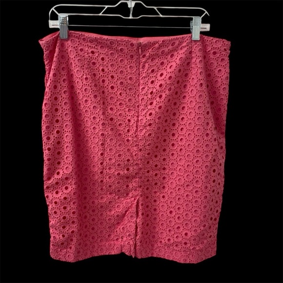 Charter Club Pink Skirt Eyelets with Matching Pink Liner Women’s Size 16 - Picture 4 of 11